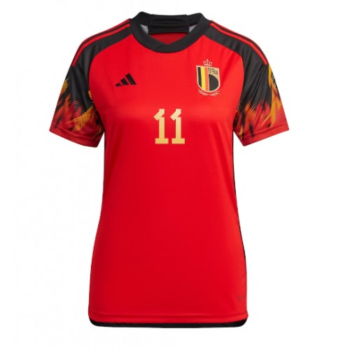 Maillot de foot Belgique Yannick Carrasco #11 Domicile Femmes Monde 2022 Manches Courte